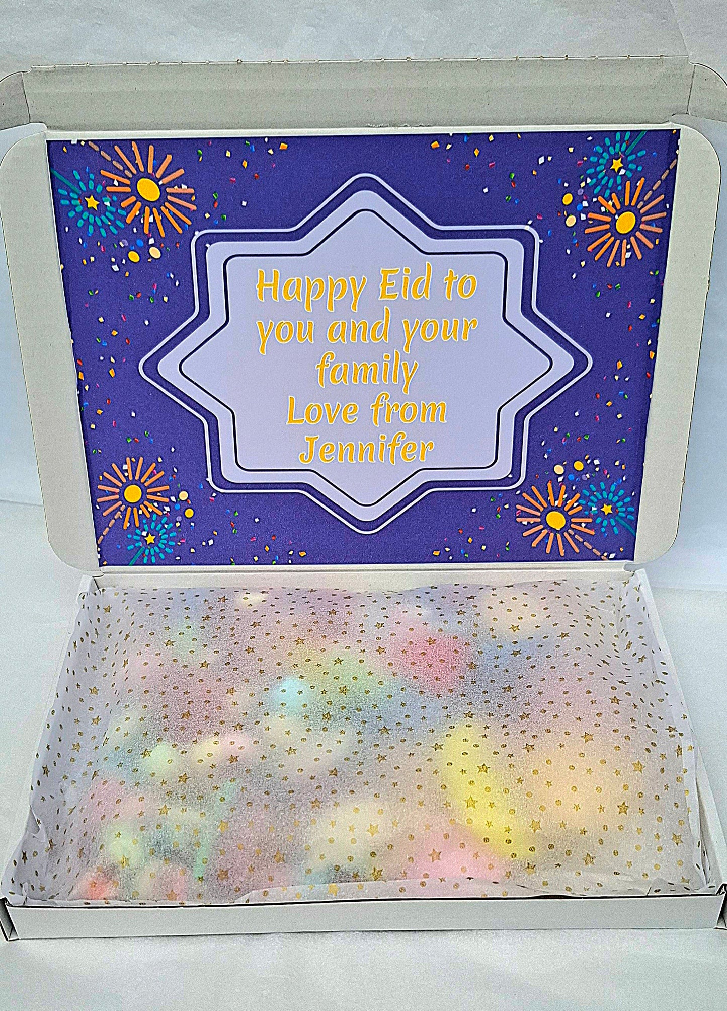 Personalised Halal Sweets Eid Gift (1kg)