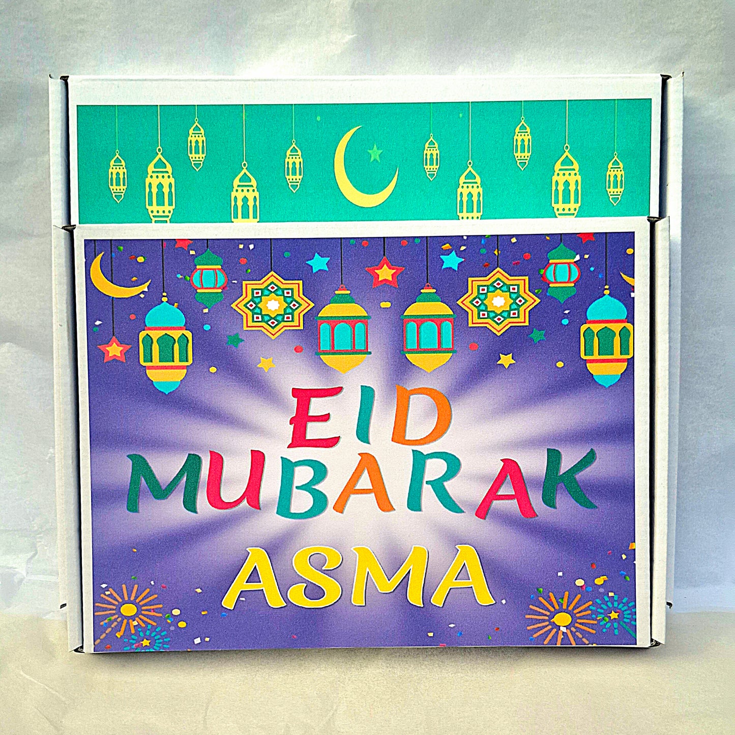 Personalised Halal Sweets Eid Gift (400g)