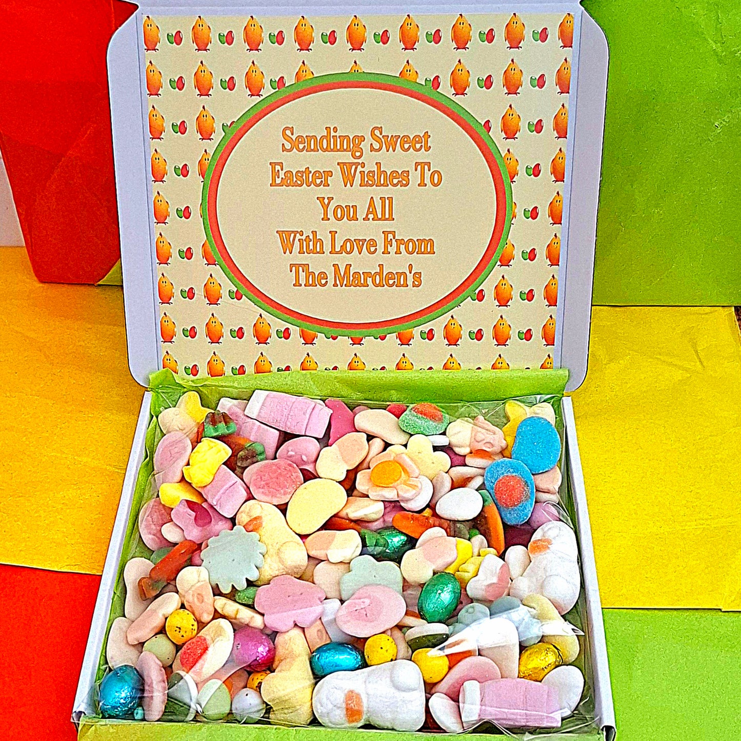 Personalised Easter Sweets Gift (250g)
