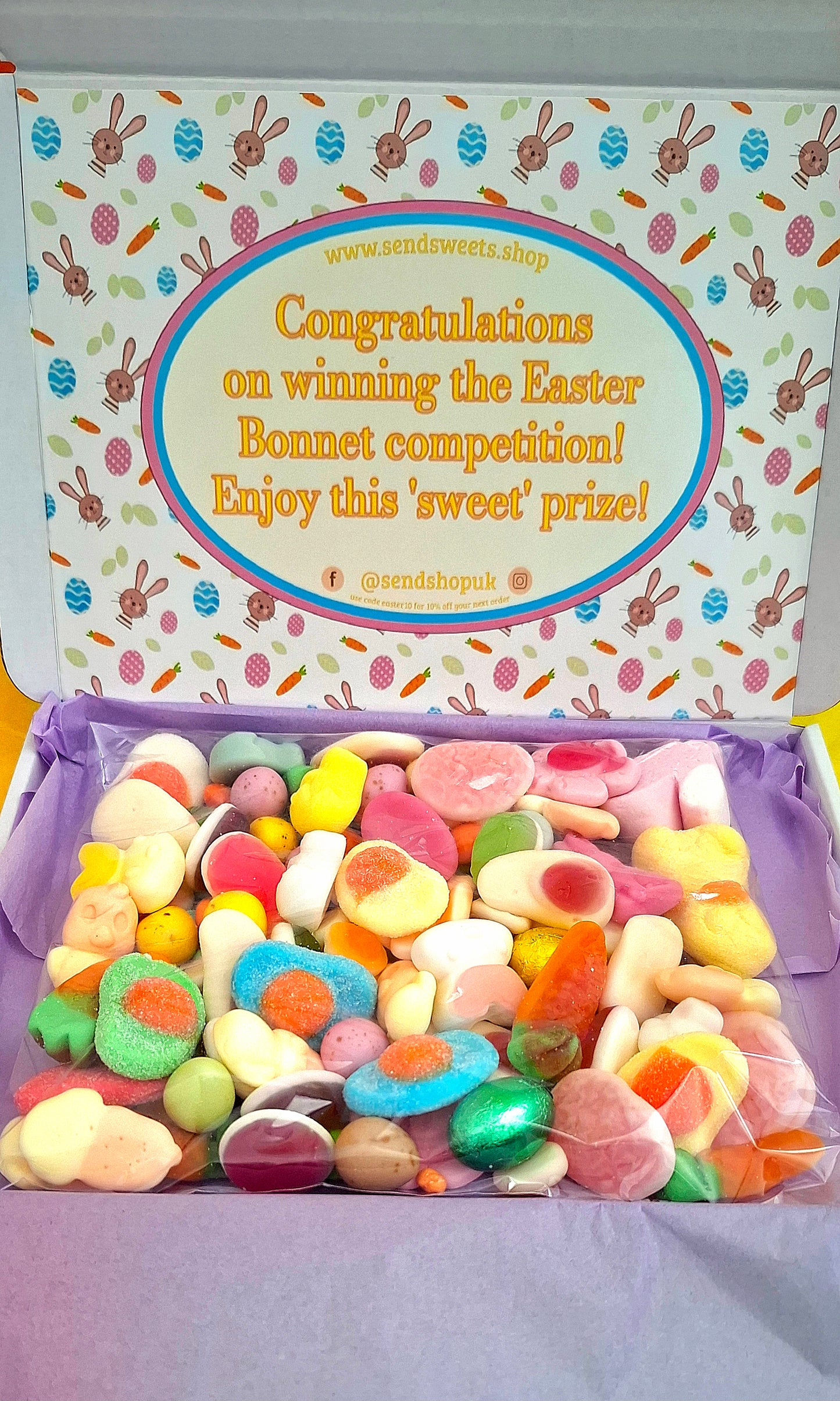 Personalised Easter Sweets Gift (250g)
