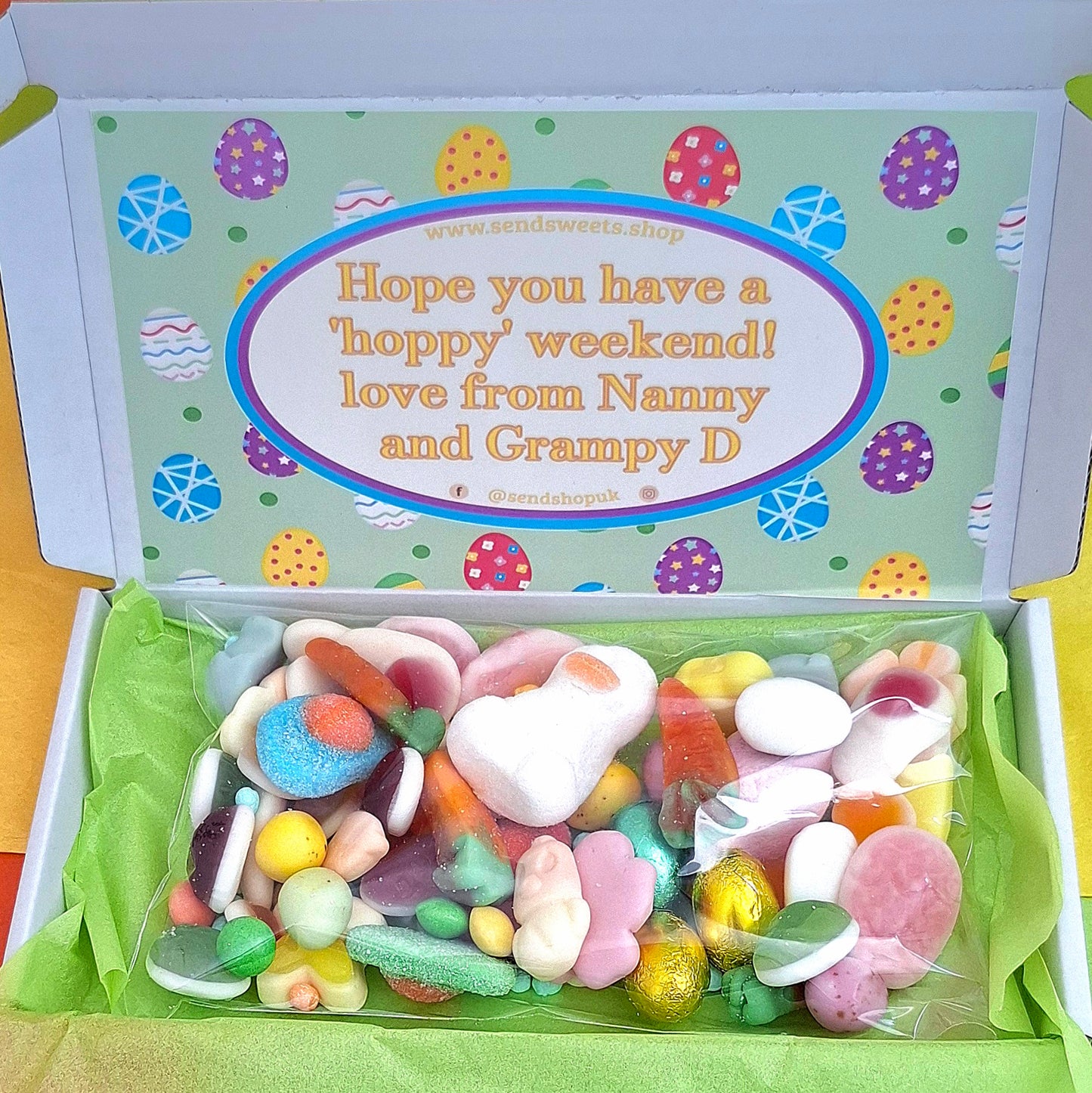 Personalised Easter Sweets Gift (250g)