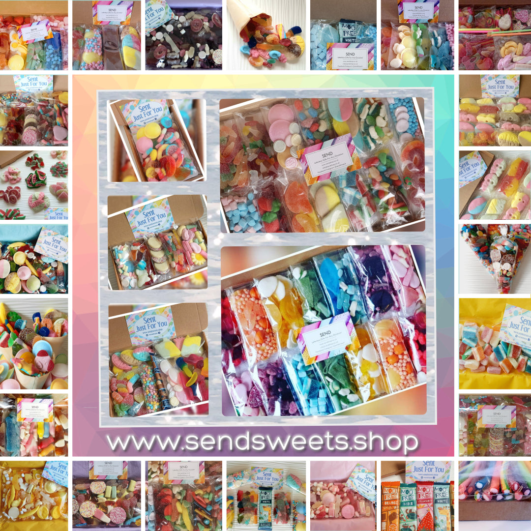 Personalised Christmas Sweets Pick and Mix Sweets Letterbox Sweetbox (150g)