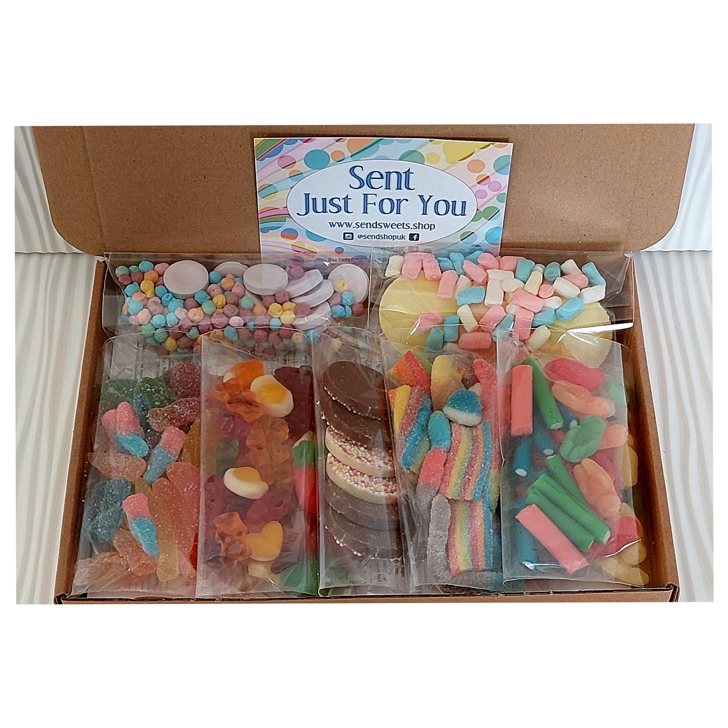 Halal Pick and Mix Sweet Box, Letterbox Sweets (400g)