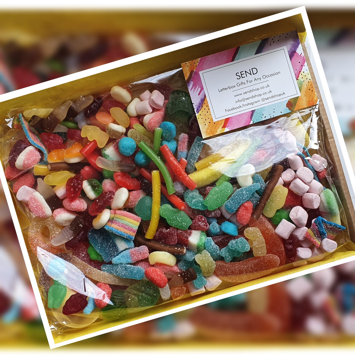 Personalised Fathers Day Sweet Box (400g)