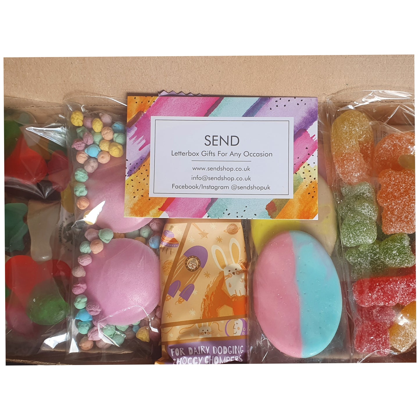 Vegan Gluten Free Pick and Mix Sweet Box, Letterbox Sweets (250g)