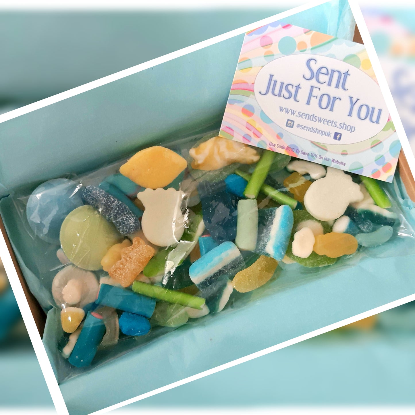 2 Colour Custom Mix Sweet Box (250g)