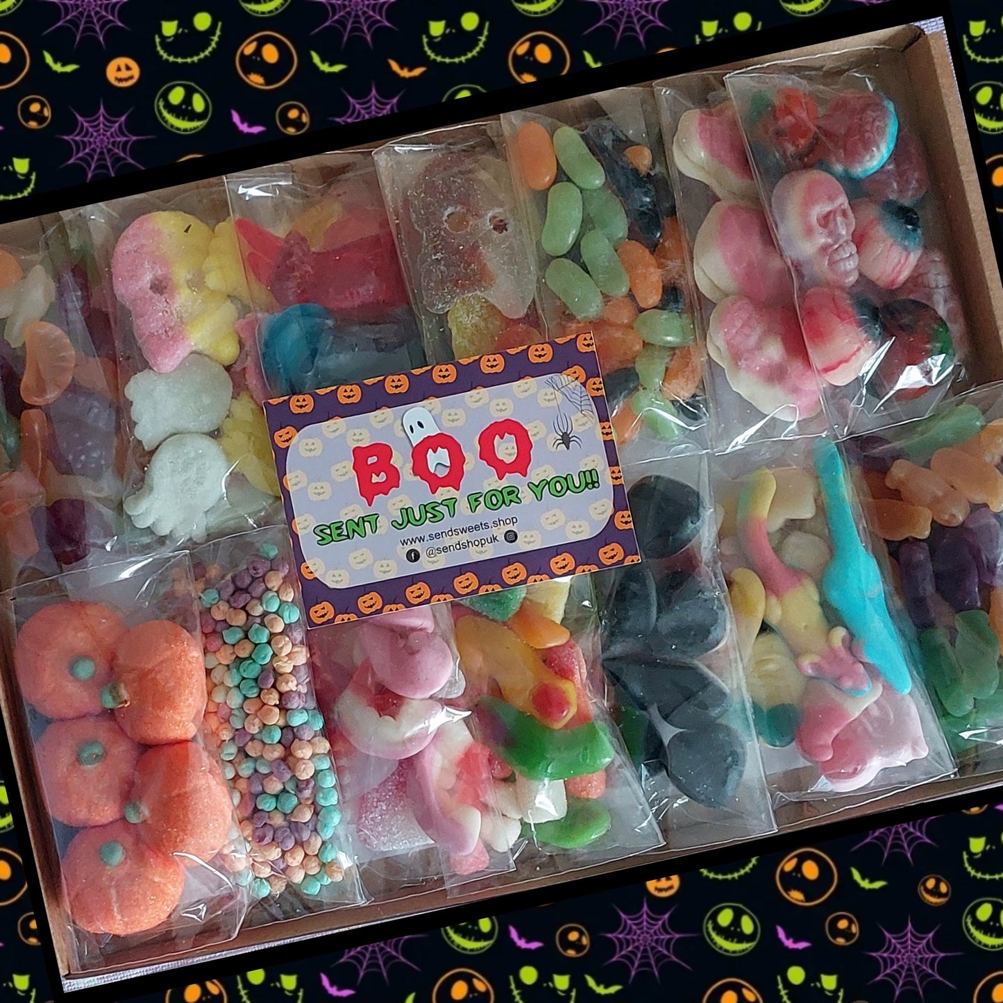 Halloween Sweetbox, Pick and Mix Halloween Sweets - Extra Large 750g
