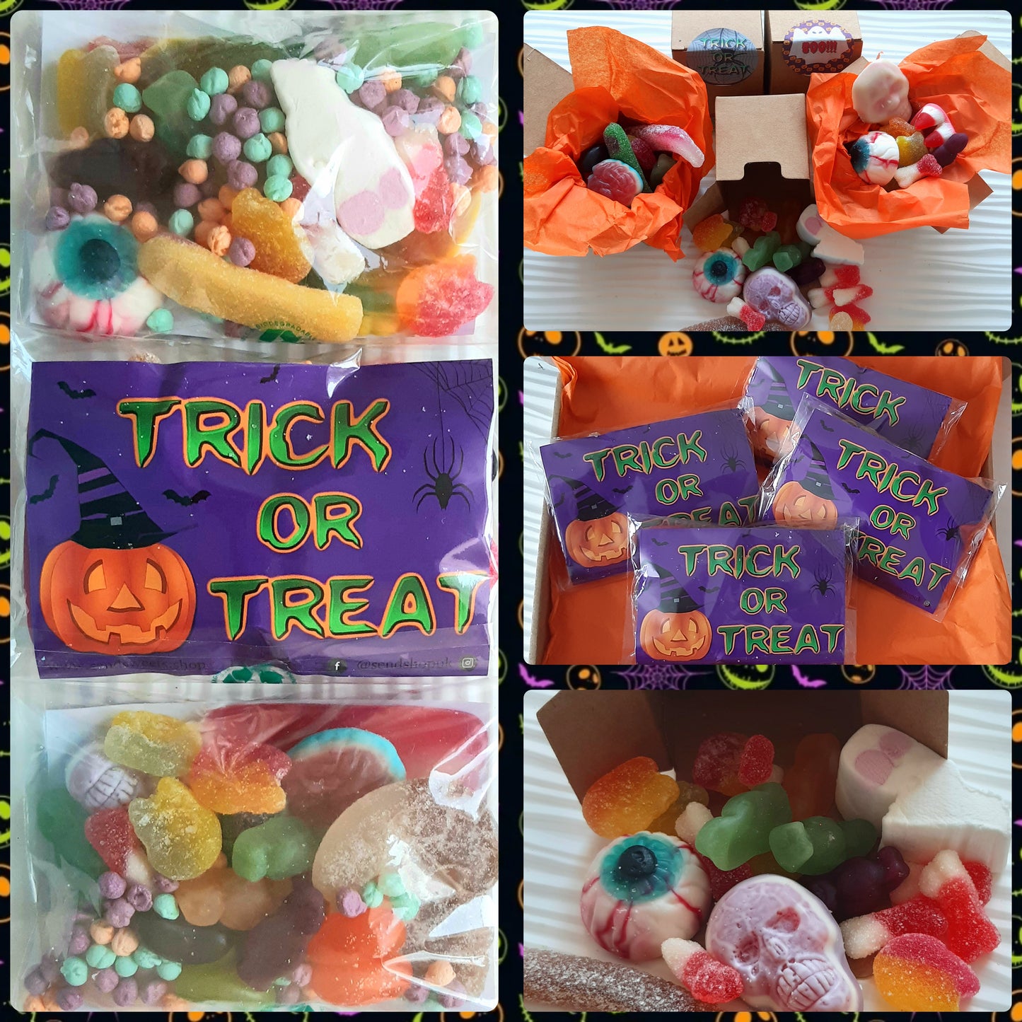 Halloween Trick or Treat Sweet Packets