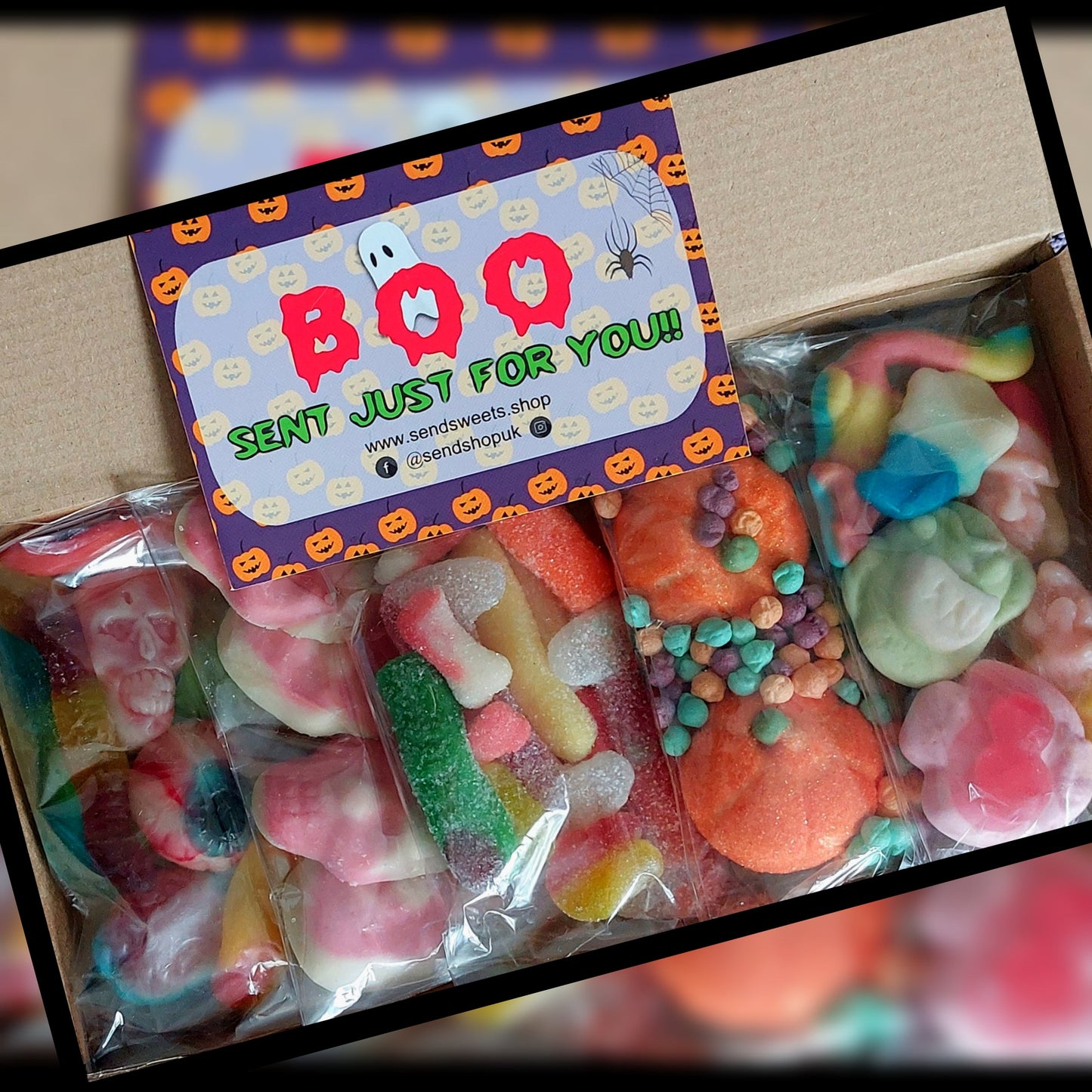 Halloween Sweetbox, Pick and Mix Halloween Sweets - Mini 150g