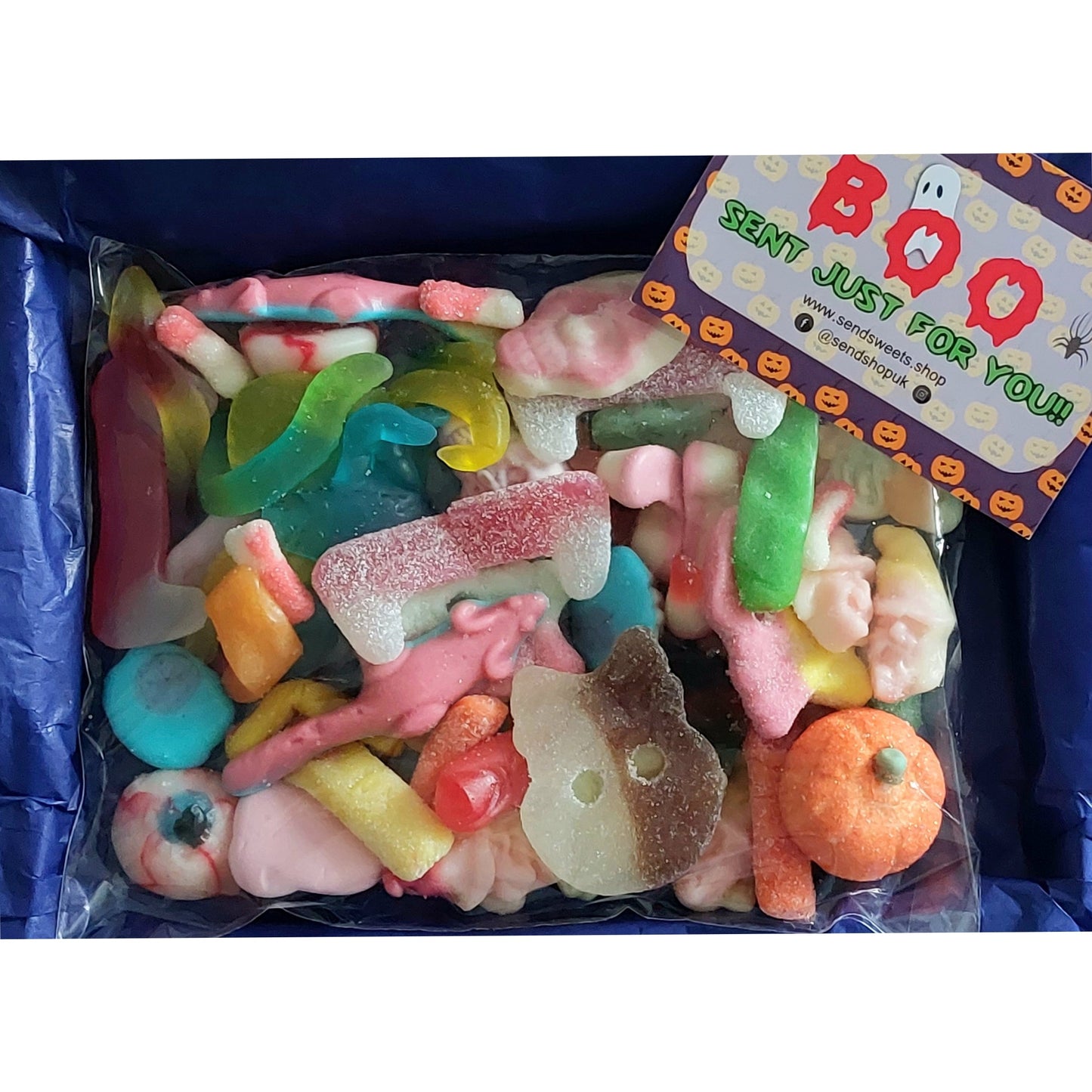 Mixed Halloween Sweetbox, Pick and Mix Halloween Sweets - Regular 250g