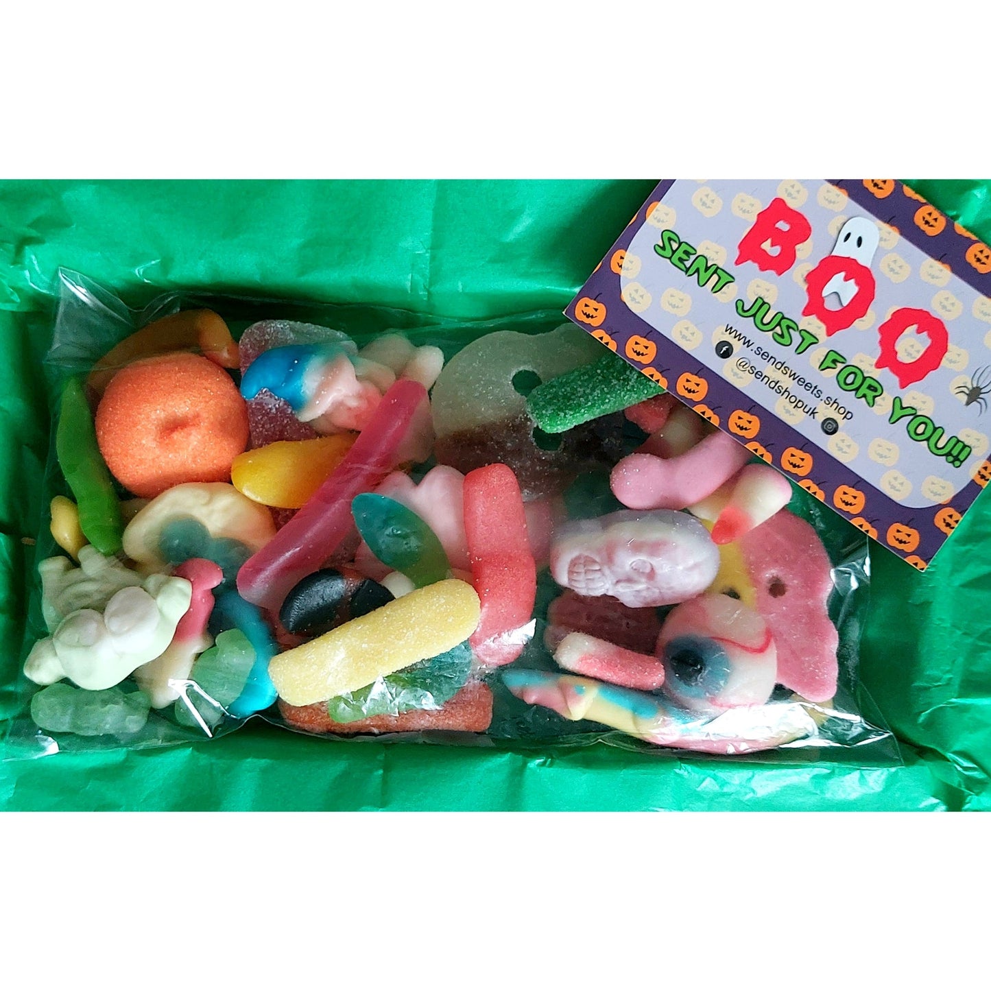 Mixed Halloween Sweetbox, Pick and Mix Halloween Sweets - Regular 250g