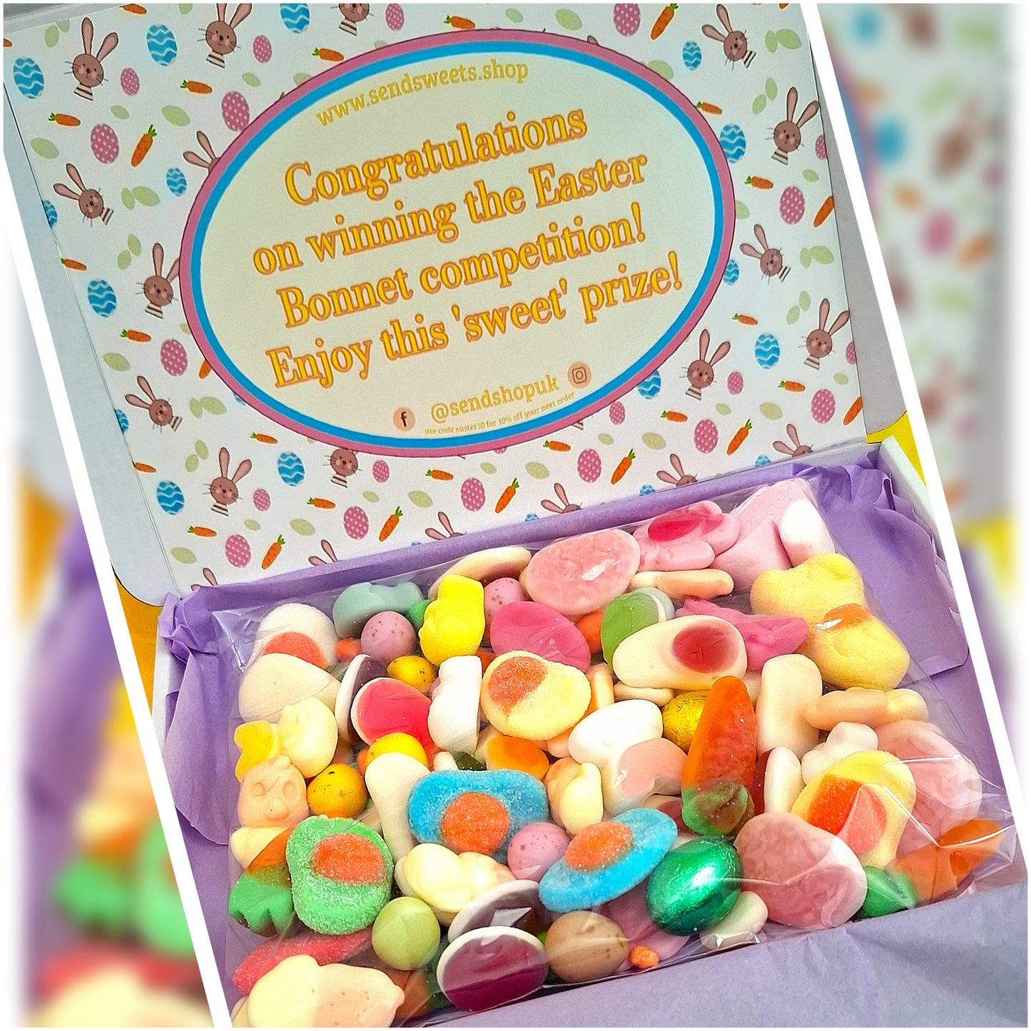 Personalised Easter Sweets Gift (250g)