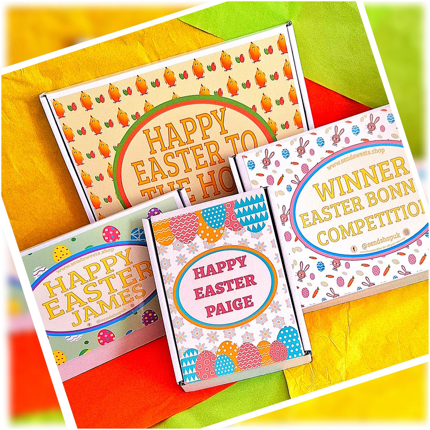 Personalised Easter Sweets Gift (250g)