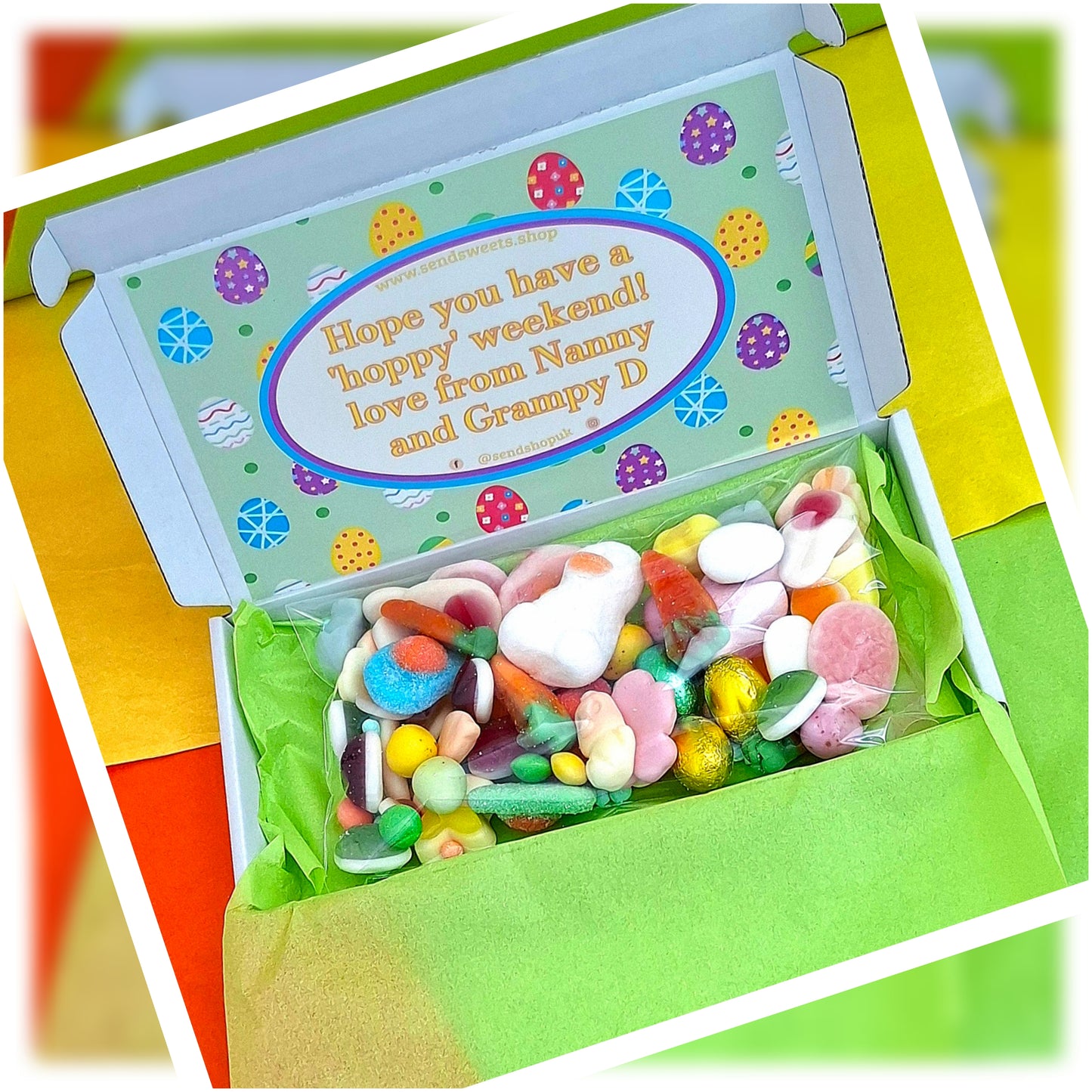 Personalised Easter Sweets Gift (250g)