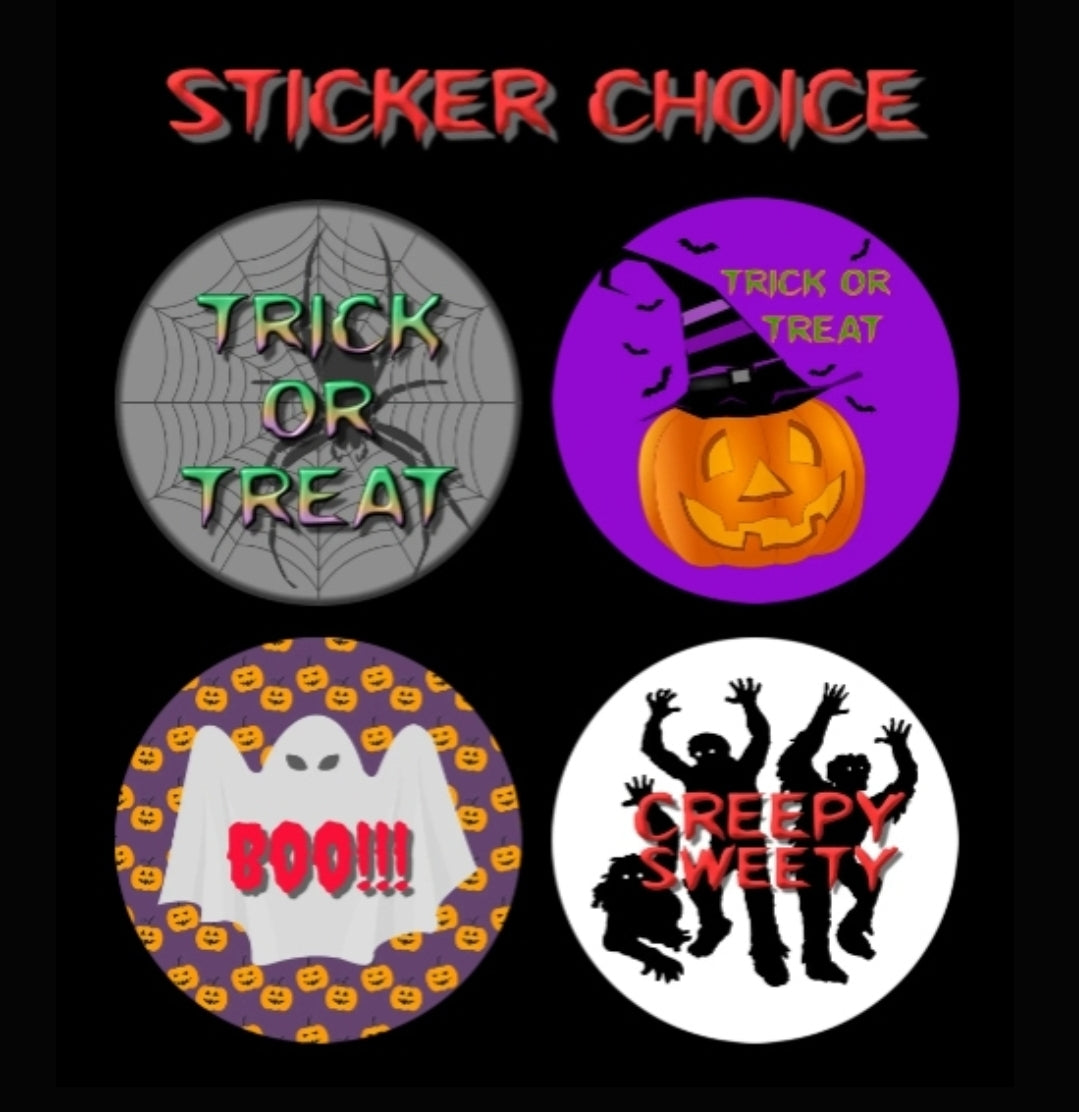 Halloween Trick or Treat Mini Sweet Box Favours