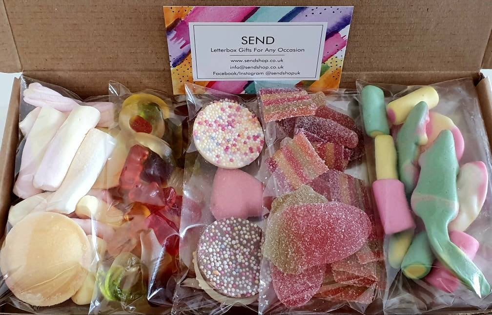 Pick and Mix Sweet Box, Letterbox Sweets (150g)