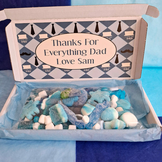 Personalised Fathers Day Sweet Box (250g)