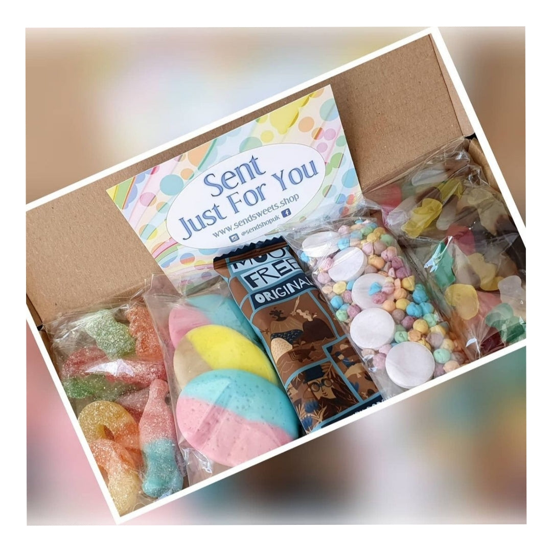 Vegan Pick and Mix Sweet Box, Letterbox Sweets (150g)