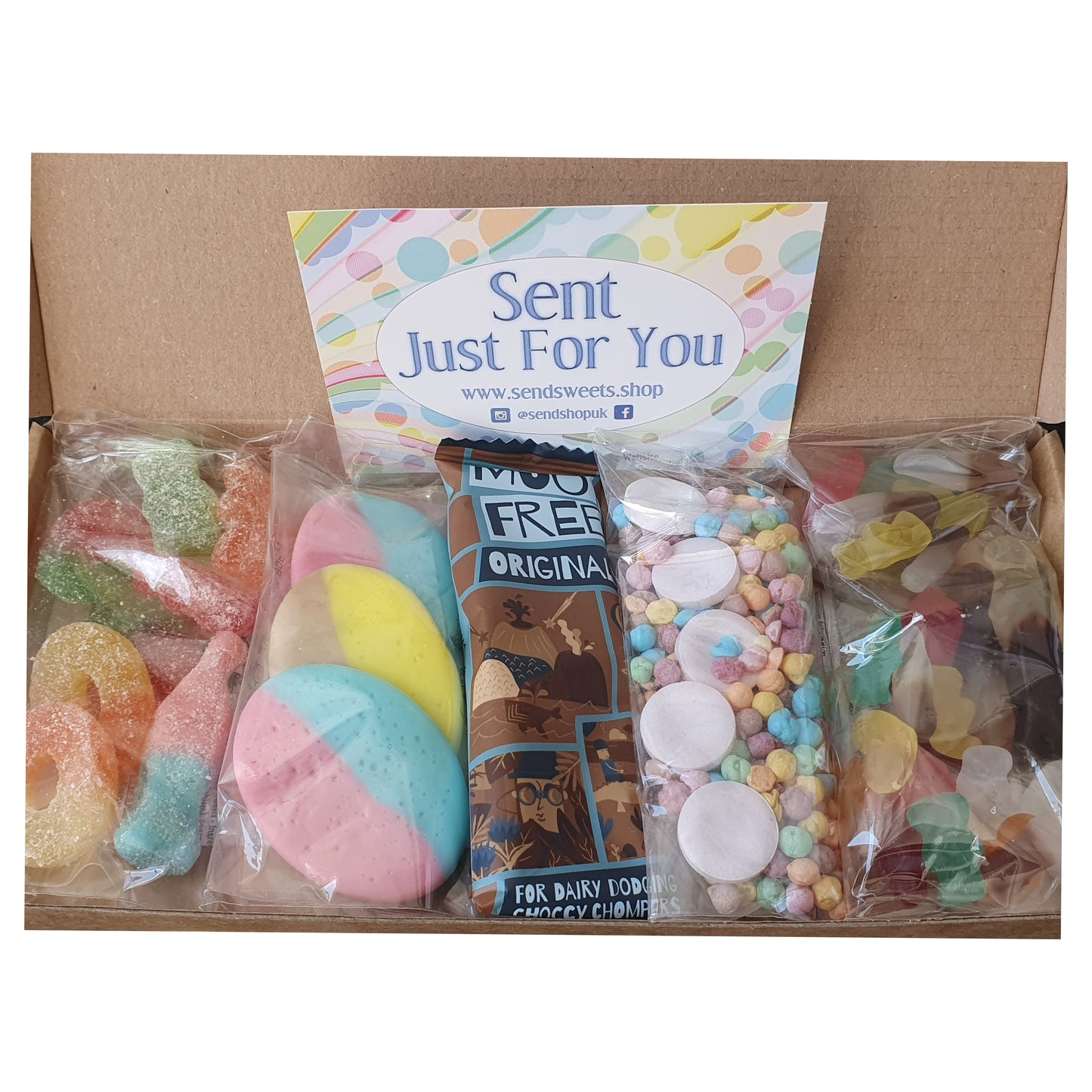 Vegan Pick and Mix Sweet Box, Letterbox Sweets (150g)