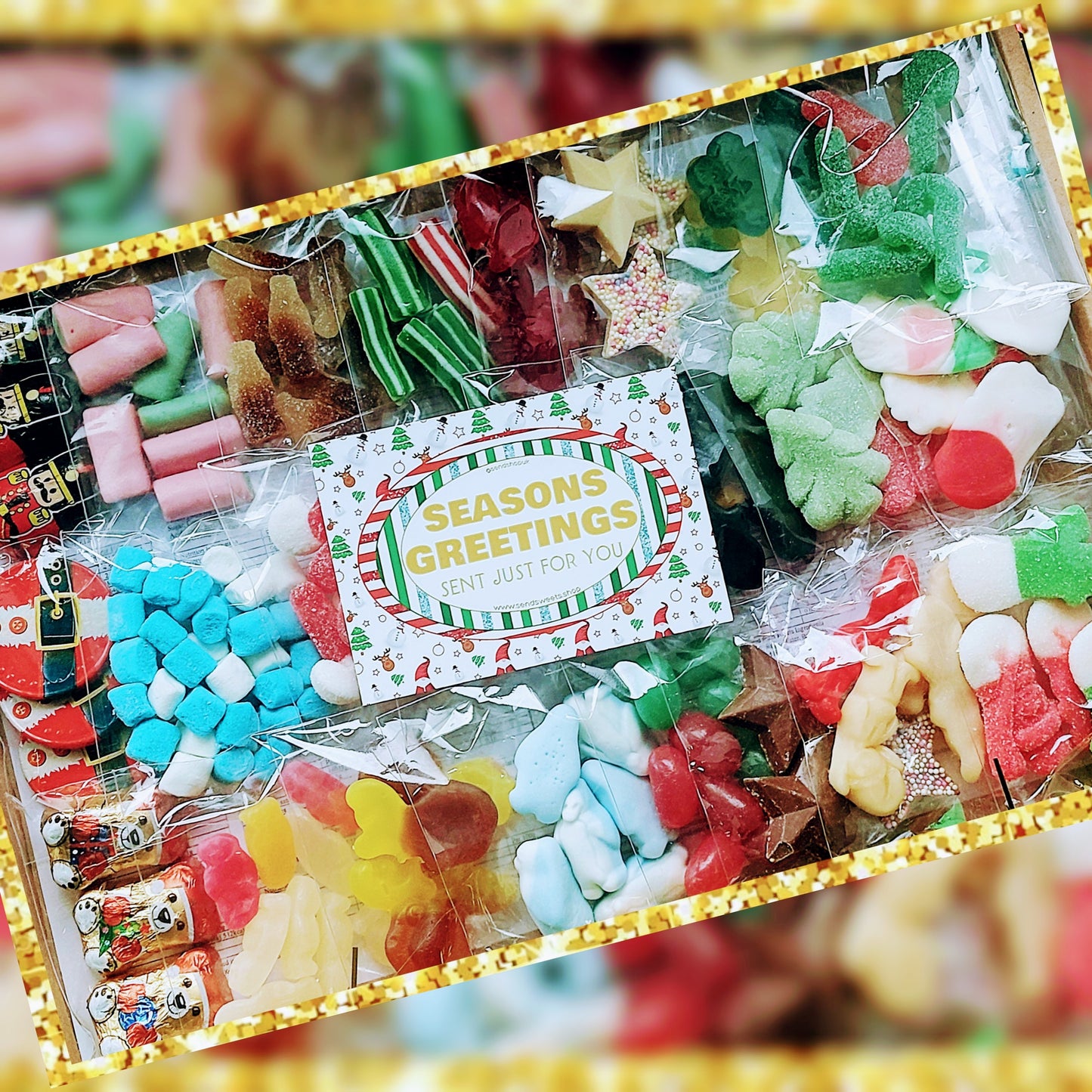 Fill Your Own Advent Calendar Sweets - Festive Pick and Mix - Christmas Sweets