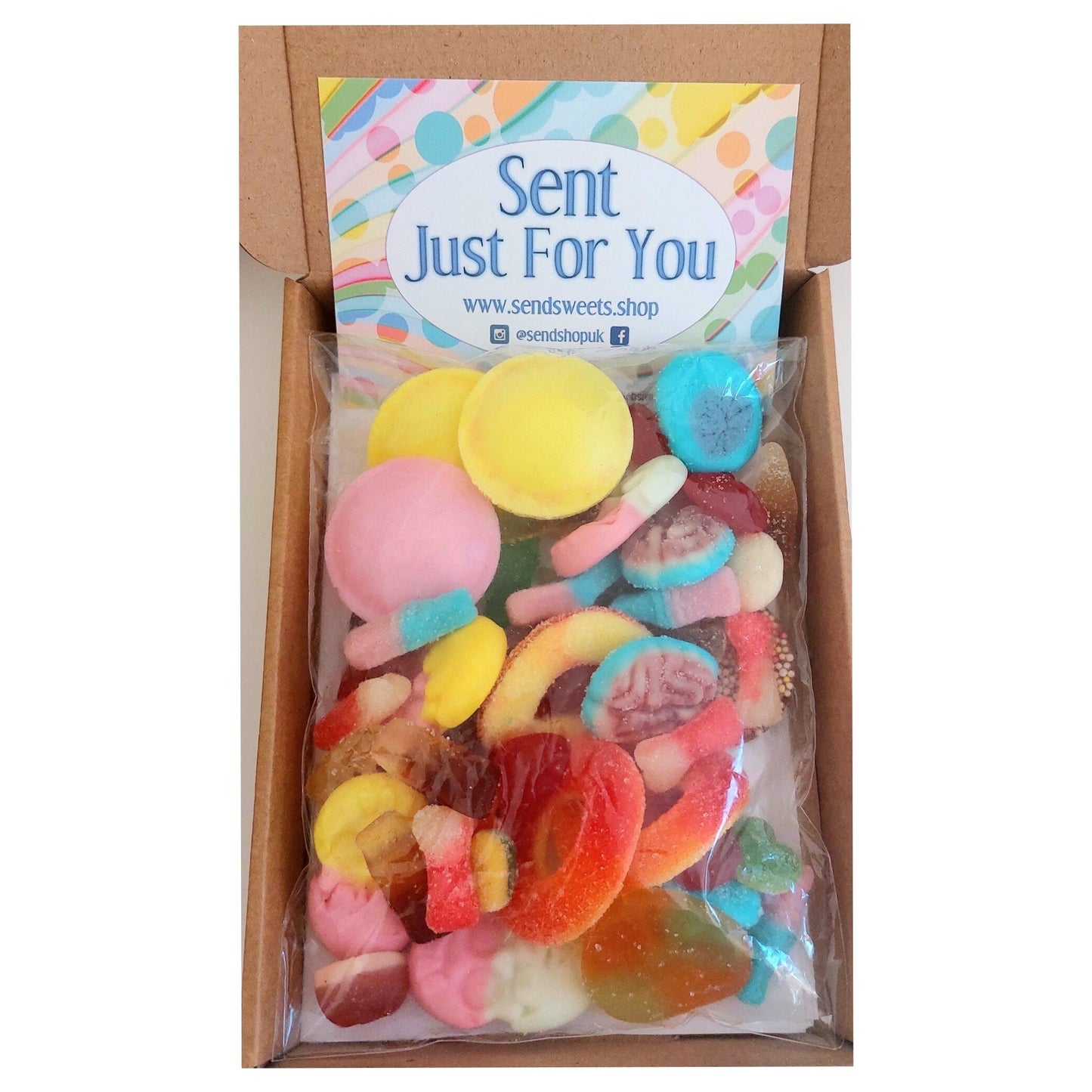 Christmas Sweets Pick and Mix Sweets Letterbox Sweetbox (400g)