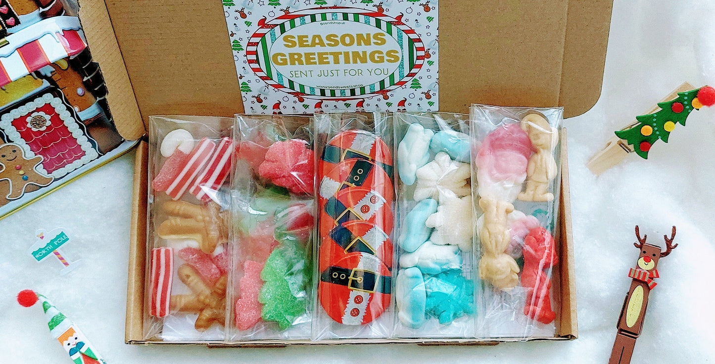 Christmas Sweets Pick and Mix Sweets Letterbox Sweetbox (150g)