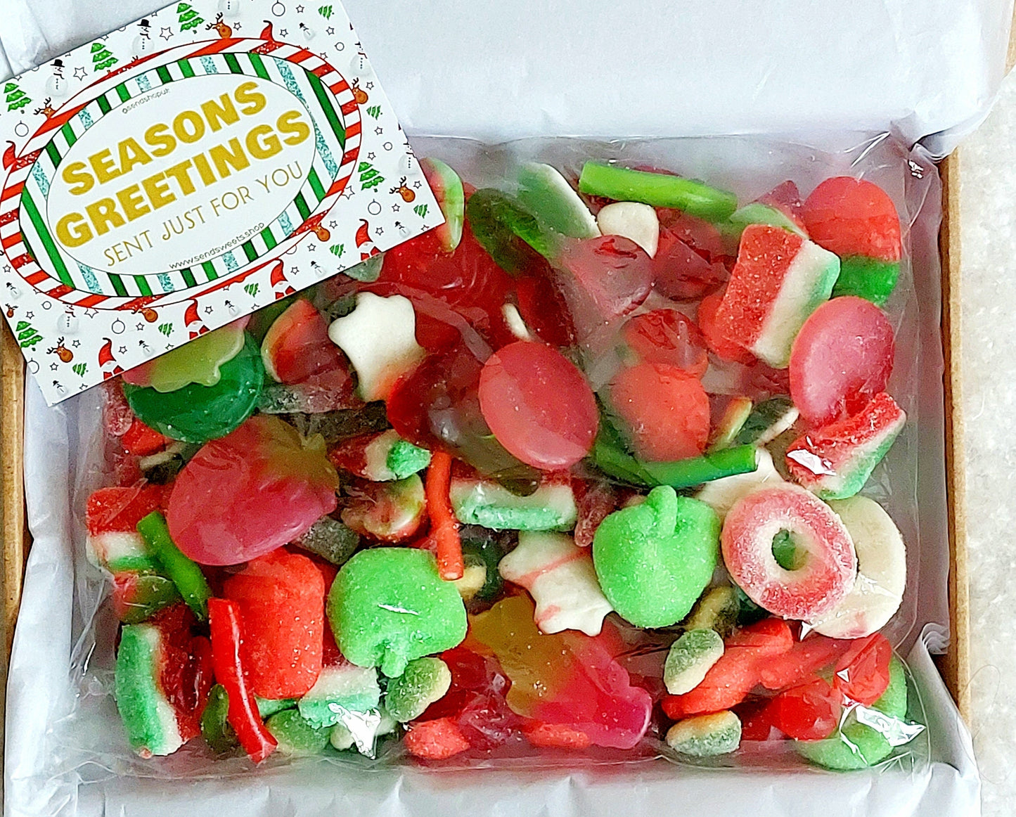 Festive Colour Mix Pick and Mix Christmas Sweets (400g)