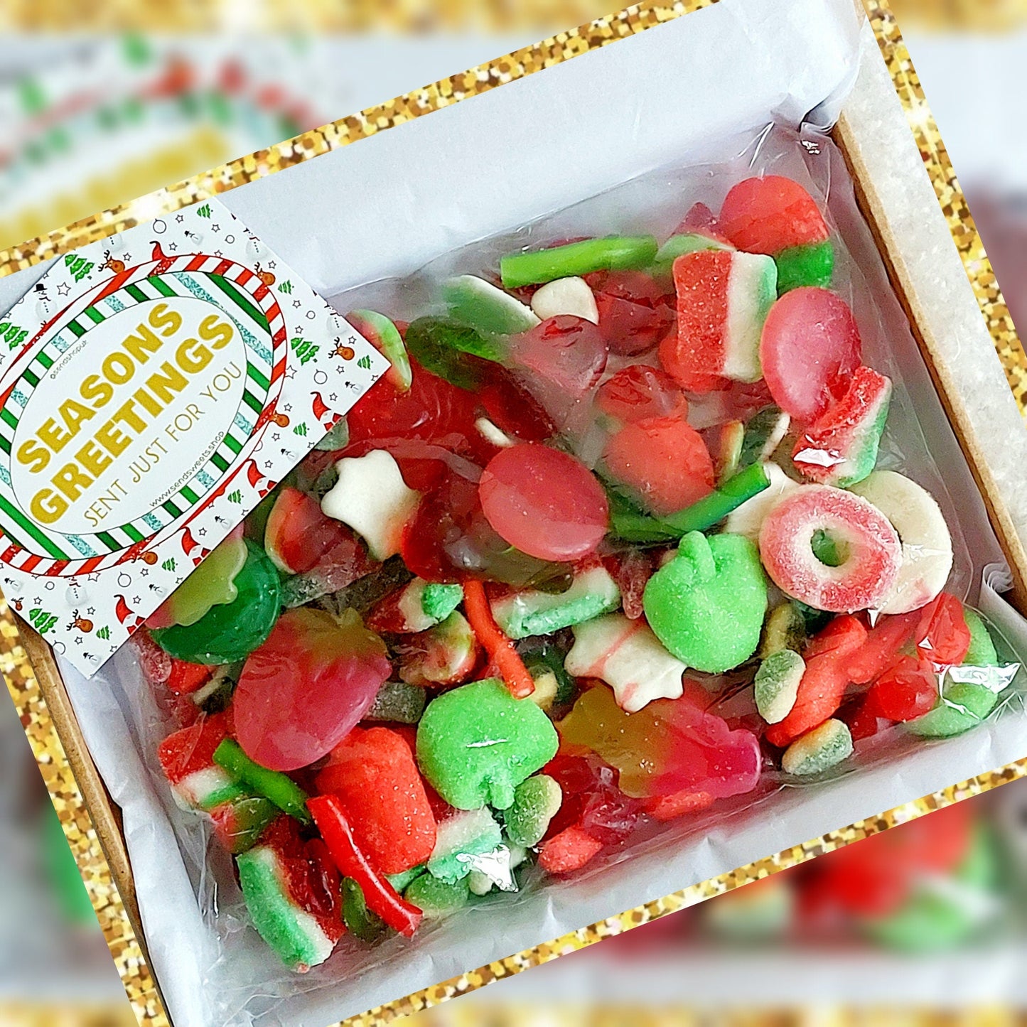 Festive Colour Mix Pick and Mix Christmas Sweets (250g)