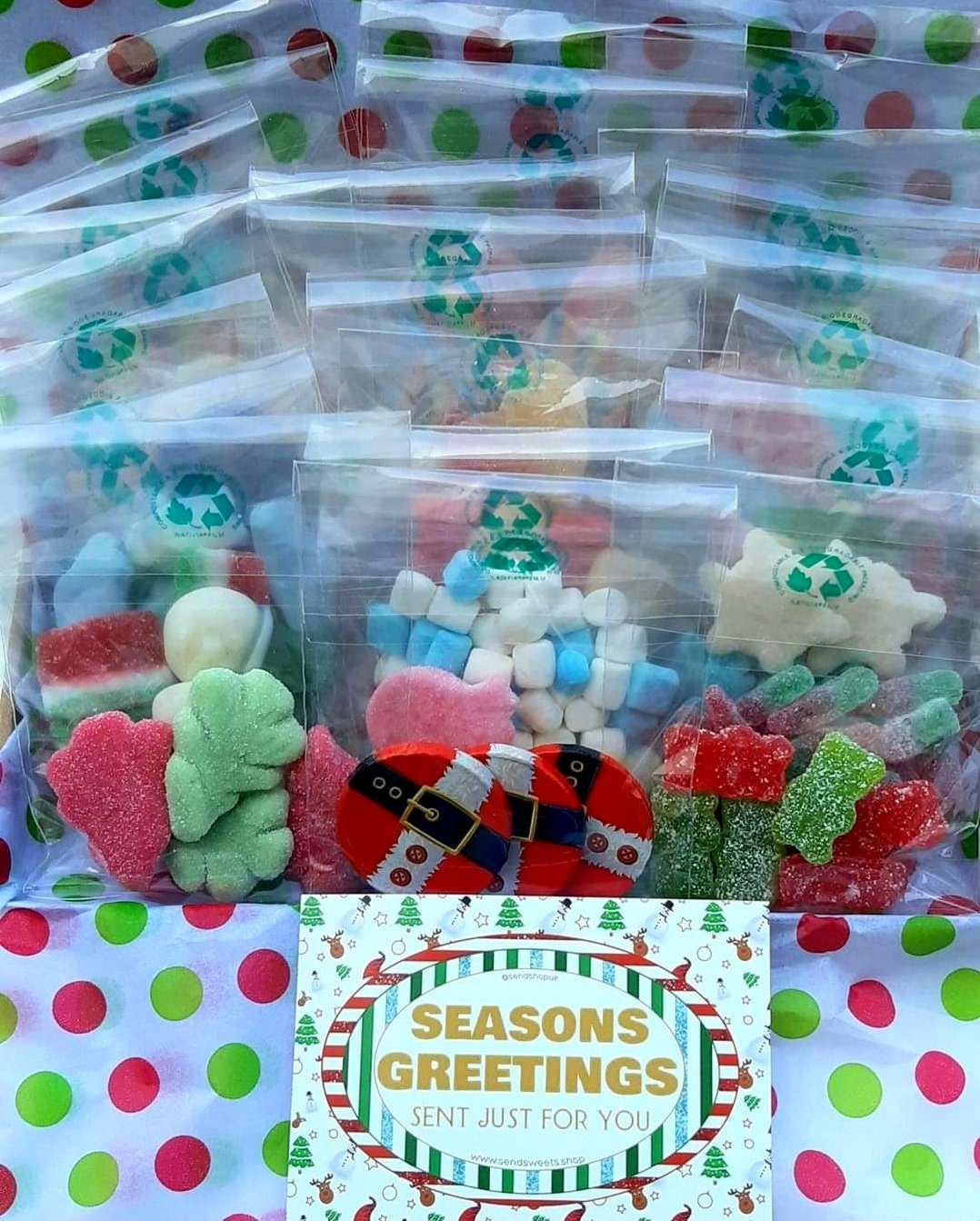 Fill Your Own Advent Calendar Sweets - Festive Pick and Mix - Christmas Sweets