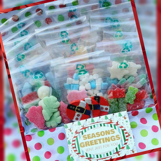 Fill Your Own Advent Calendar Sweets - Festive Pick and Mix - Christmas Sweets